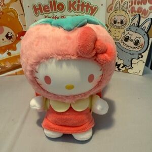 Hello Kitty Fruity Paradise Strawberry Sanrio Bag Charm Keychain